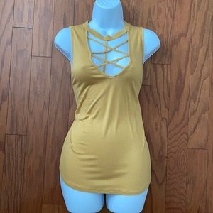 Rags II Riches Yellow Top